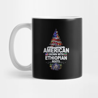 Christmas Tree  American Grown With Ethiopian Roots - Gift for Ethiopian From Ethiopia Mug